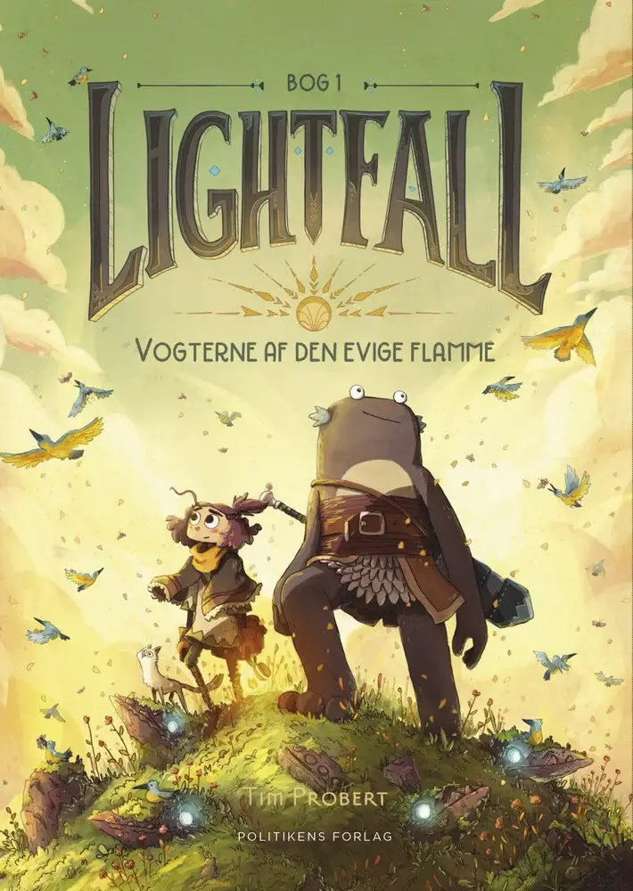 Forsiden til Lightfall (1) – Vogterne af den evige flamme